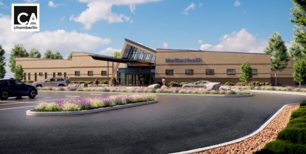 rendering of the new MarillacHealth health care facility in grand junction, co