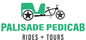 palisade pedicab logo rides and tours