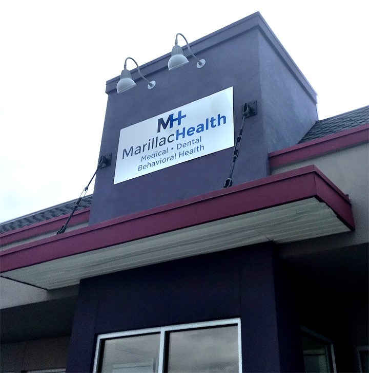 marillachealth montrose clinic building sign