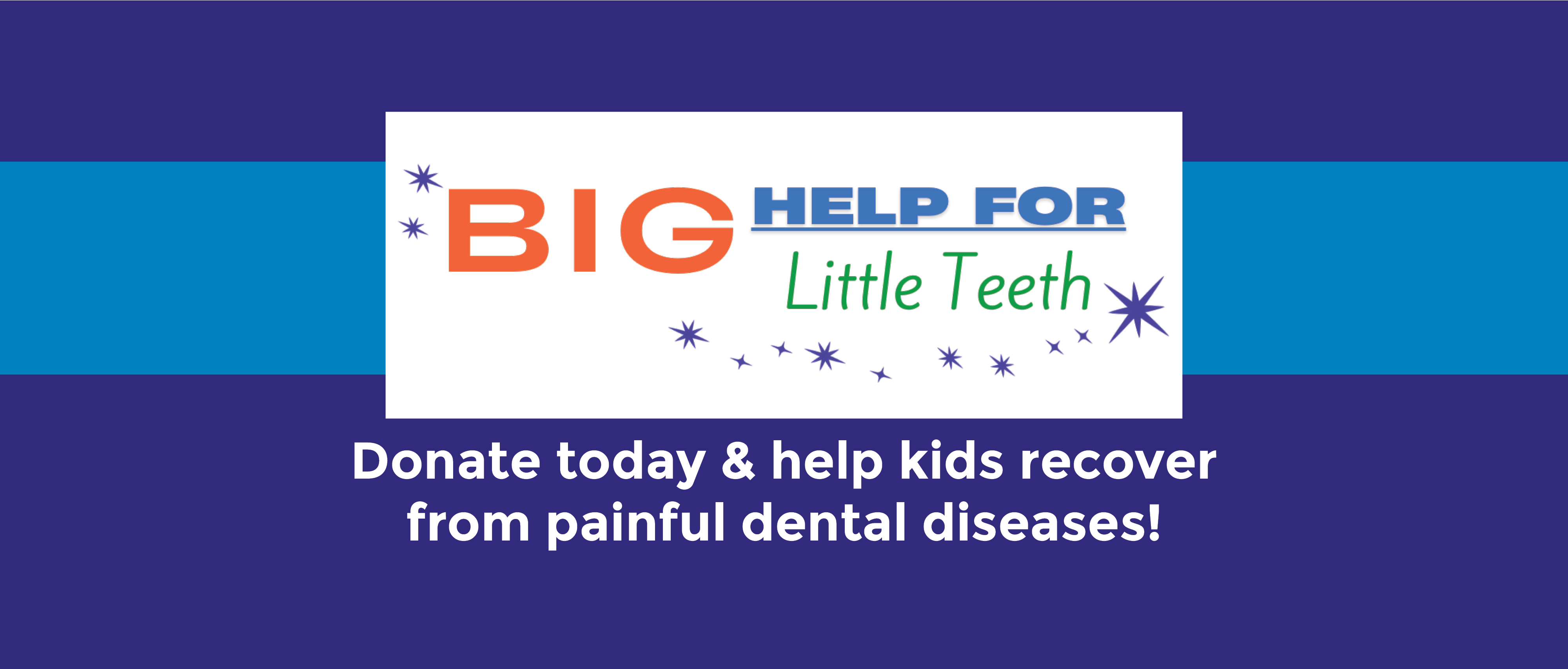 big help for little teeth fundraising program