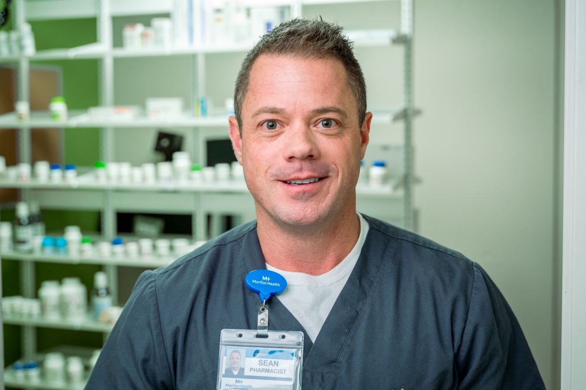 Sean Eubanks pharmacist at MarillacHealth in Grand Junction